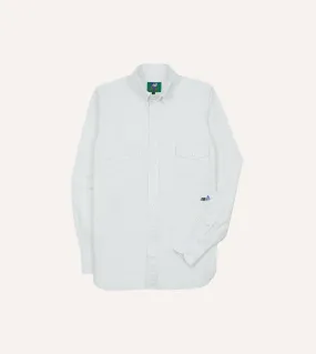 Drake??s and New Balance Poplin Hiking Shirt decorative element Embroidered Detail