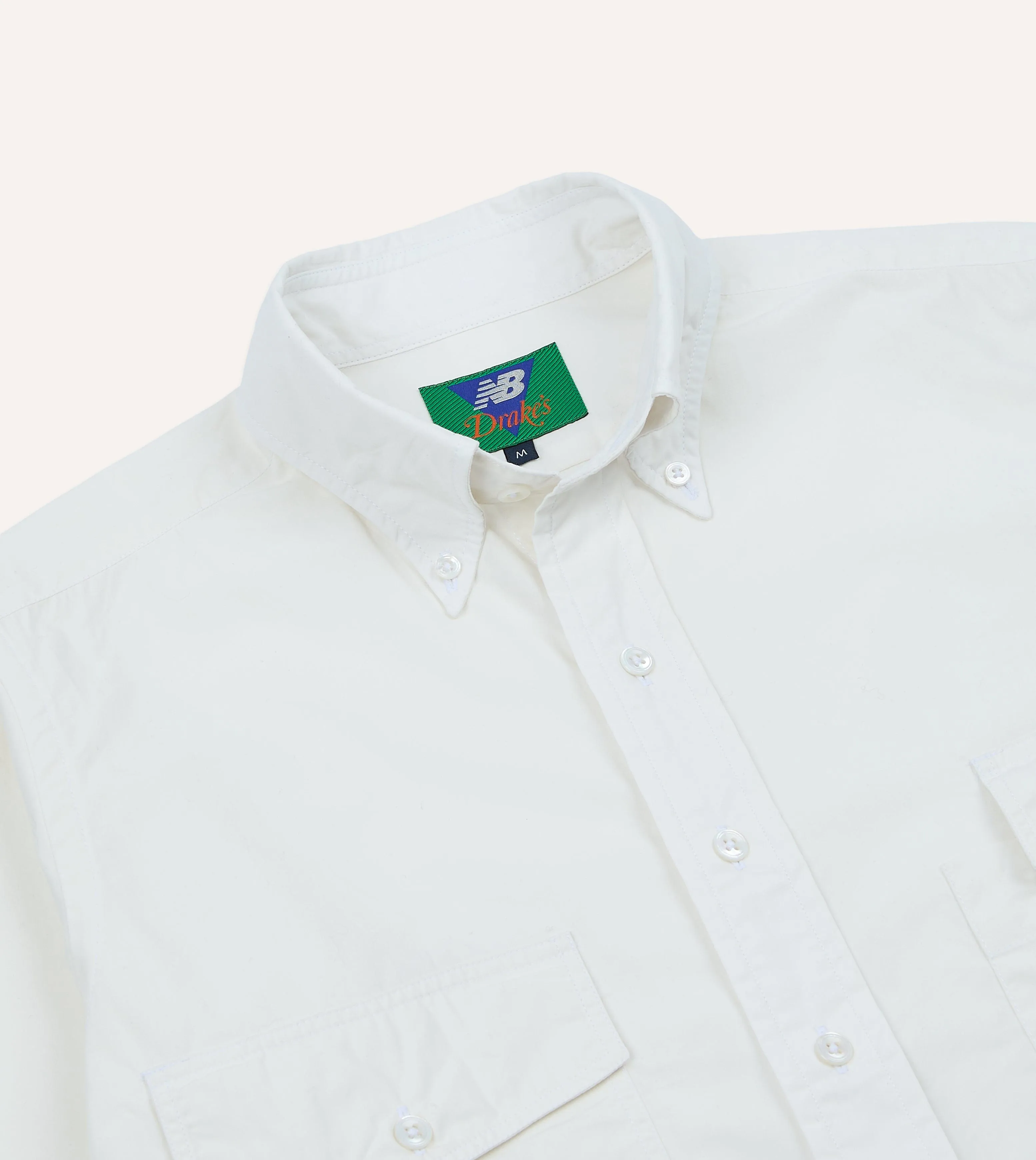 Drake??s and New Balance Poplin Hiking Shirt Smooth Zipper Design