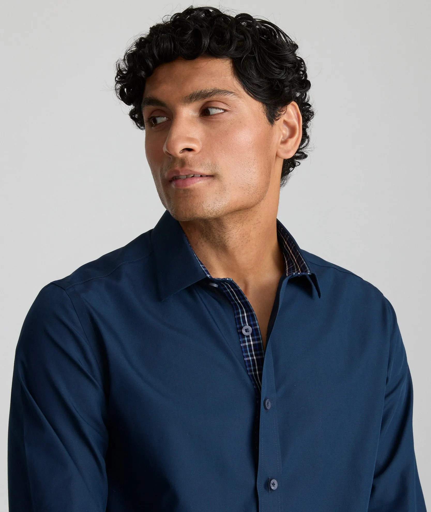Wrinkle-Free Roberts Shirt Edgy Fashion Holiday Travel