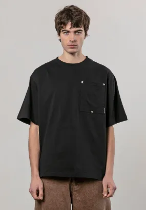 RIVET OVERSIZED T-SHIRT BLACK Luxurious