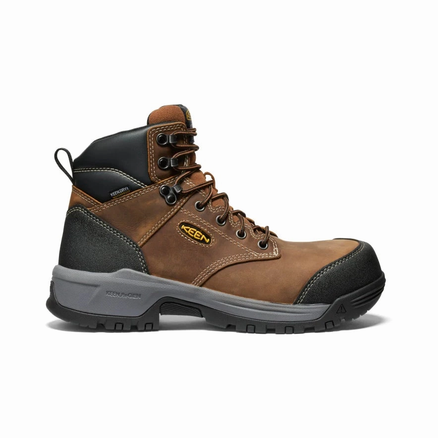 Travel purpose Cushioned Step Weather Resistant User Keen Evanston Waterproof Boot (Composite Toe)