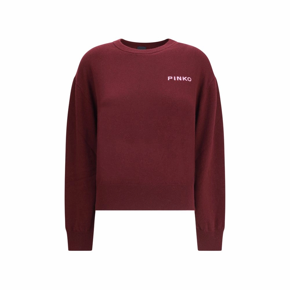 PINKO LogoSweater Reinforced Cuffs