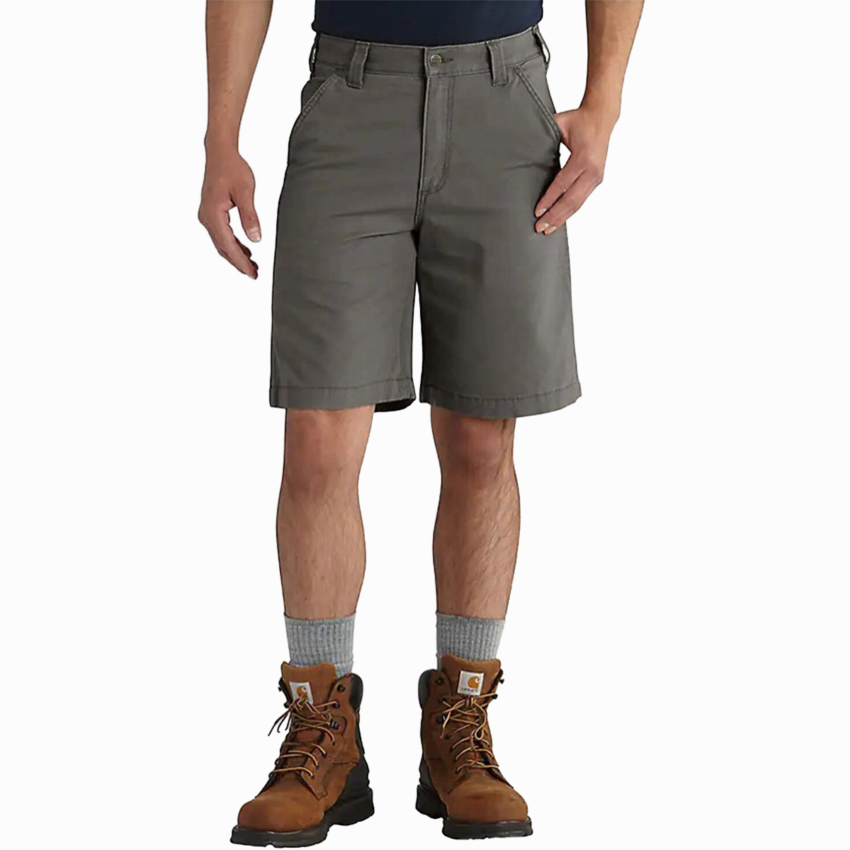 Rugged Flex Relaxed Fit Canvas Work Short Sweat Wicking Lining