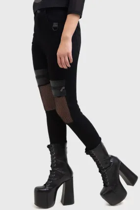 Onyx Side Jeans Sporty Comfort Fit Polyester fabric
