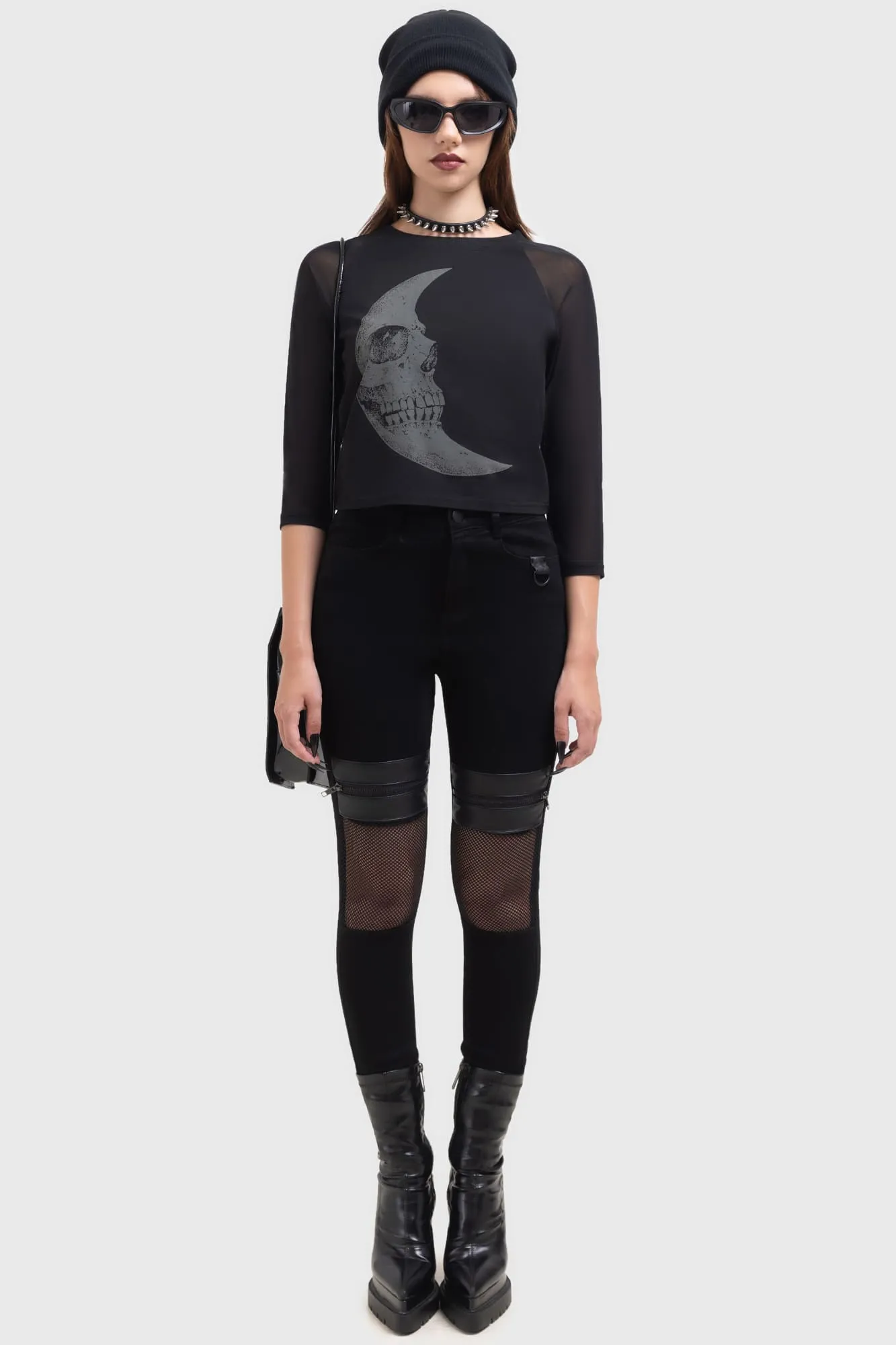 Modern Appeal FunctionalZipper Onyx Side Jeans