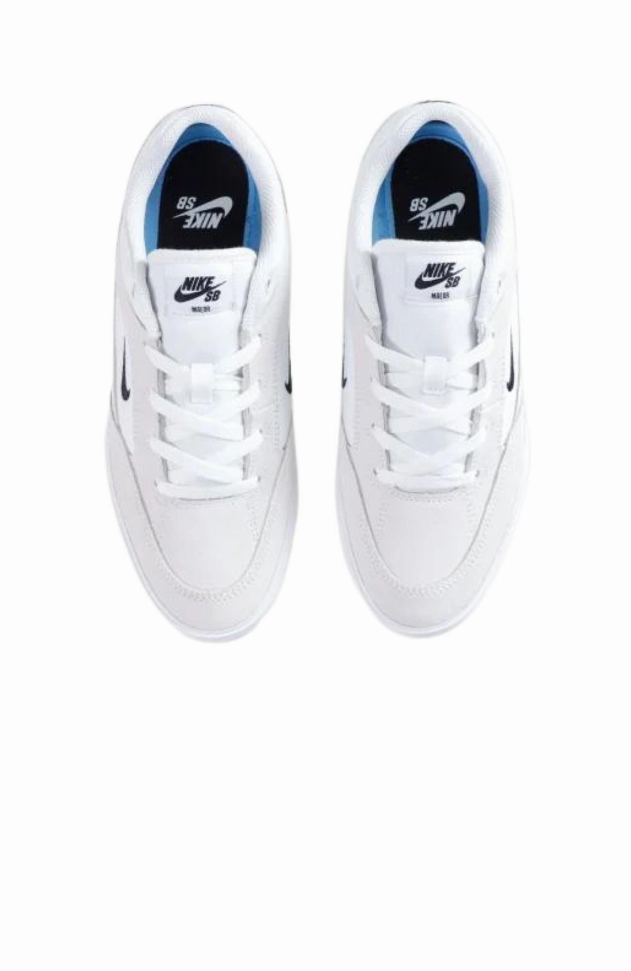 Gel Infused Heel Neutral Base Nike SB Malor White Black