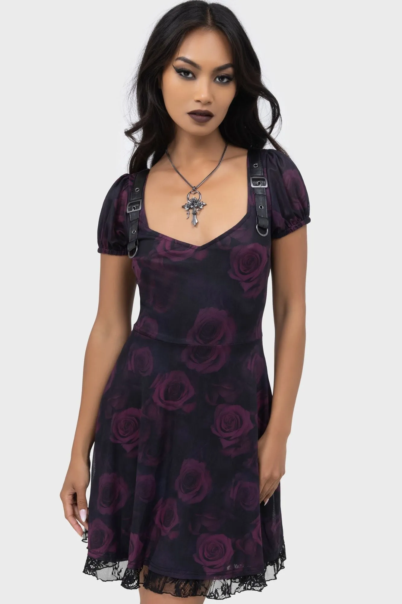 Flattering Look Wear Day To Night Ebonrose Dress