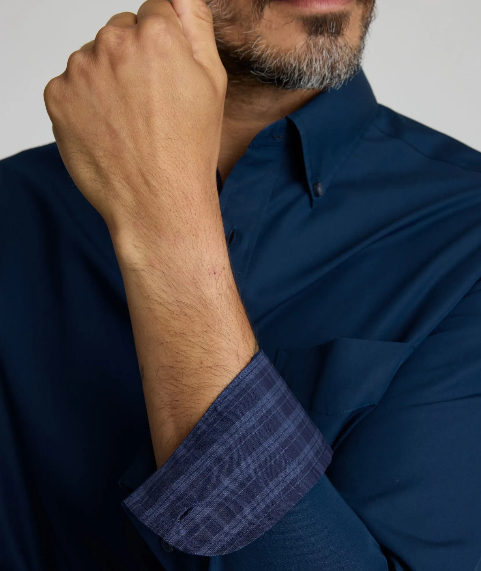 Spring Trend Adjustable Cuffs Wrinkle-Free Fonteplat Shirt