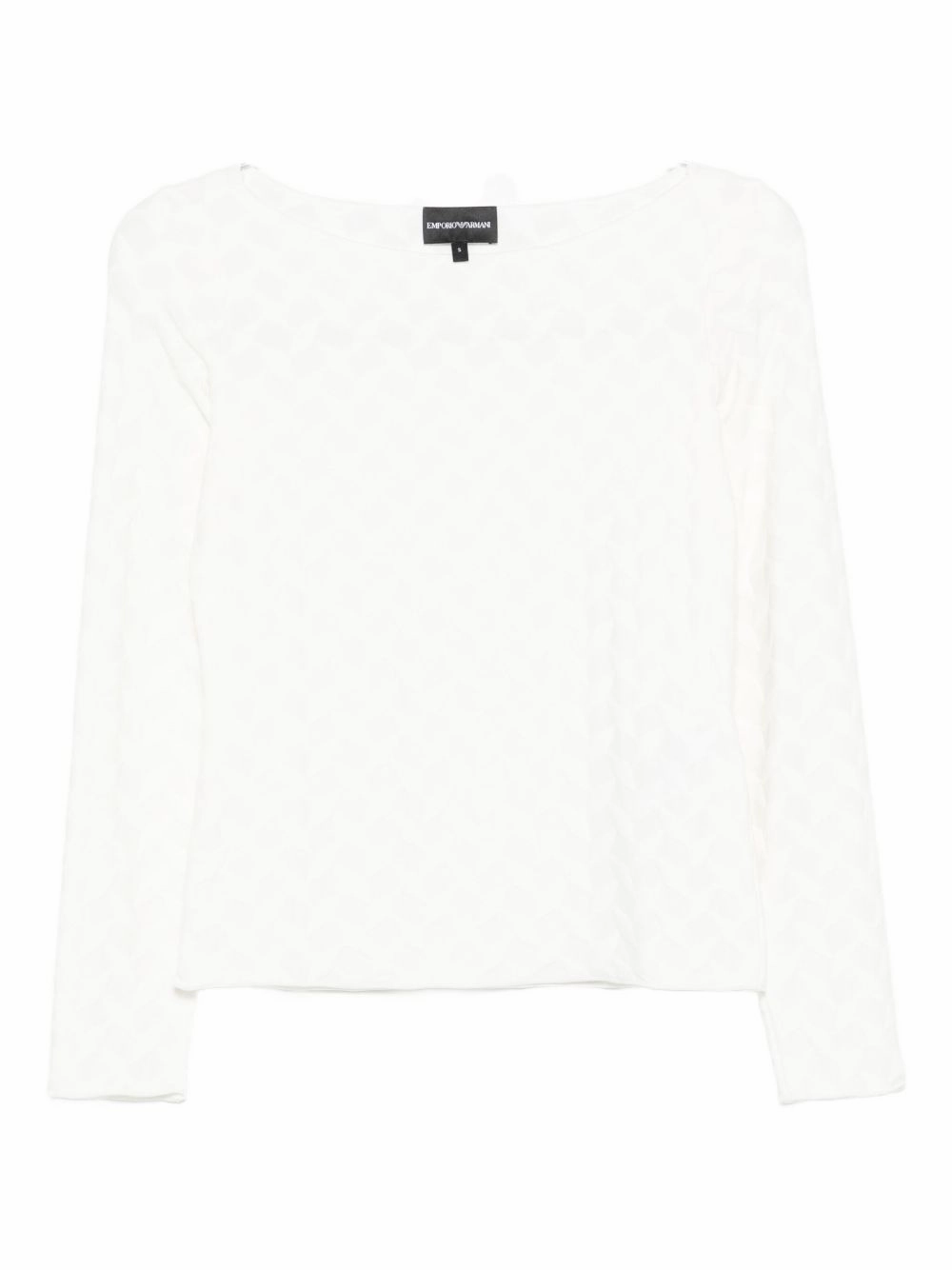 Emporio Armani Women's Sweaters Tactile Grid Knit