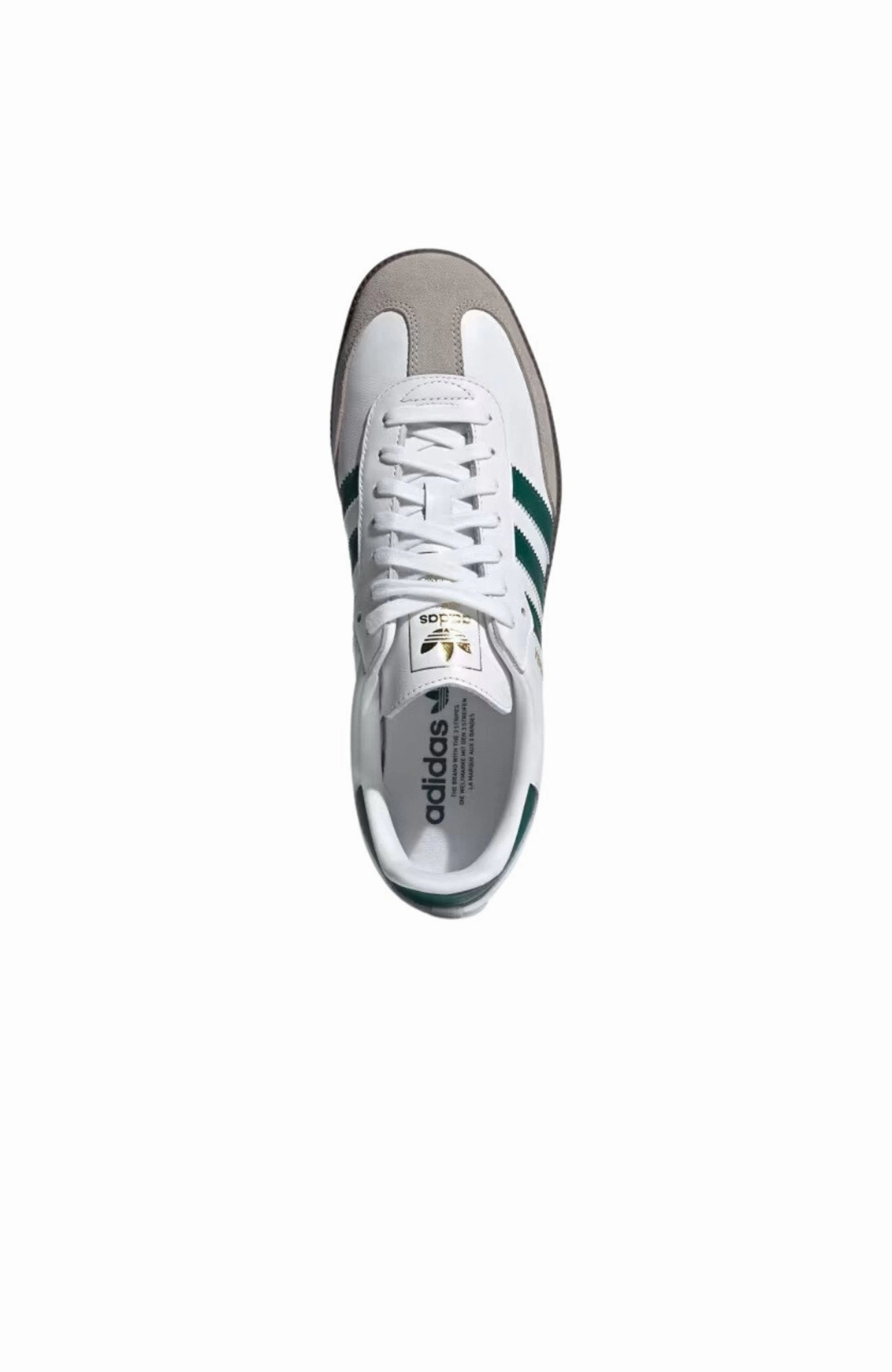 Flexible Midsole Design Heat Dissipating Design Samba OG Cloud White Collegiate Green Clear Granite