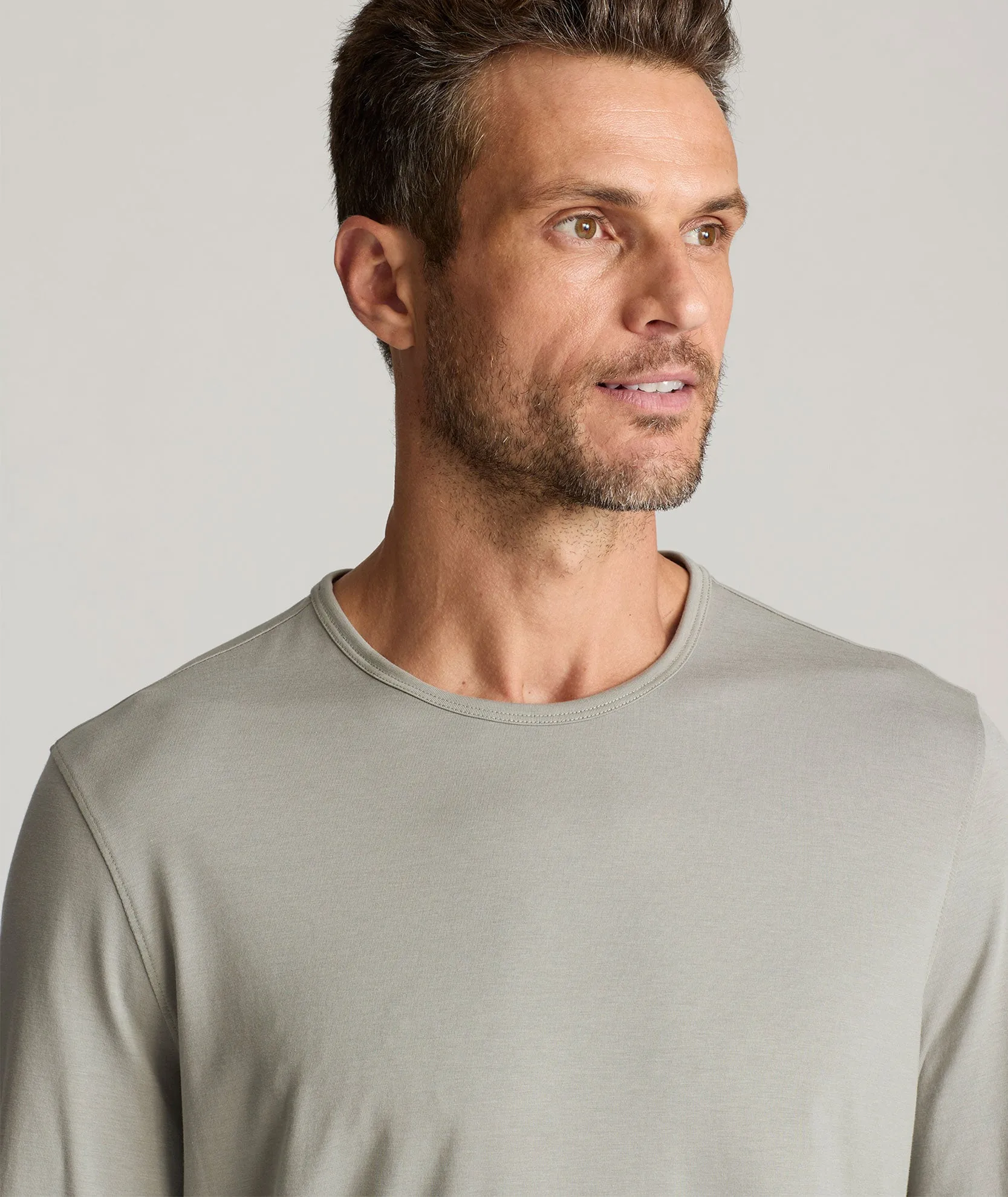 EcoSoft? Long-Sleeve Tee Multi Directional Stretch outdoor concert