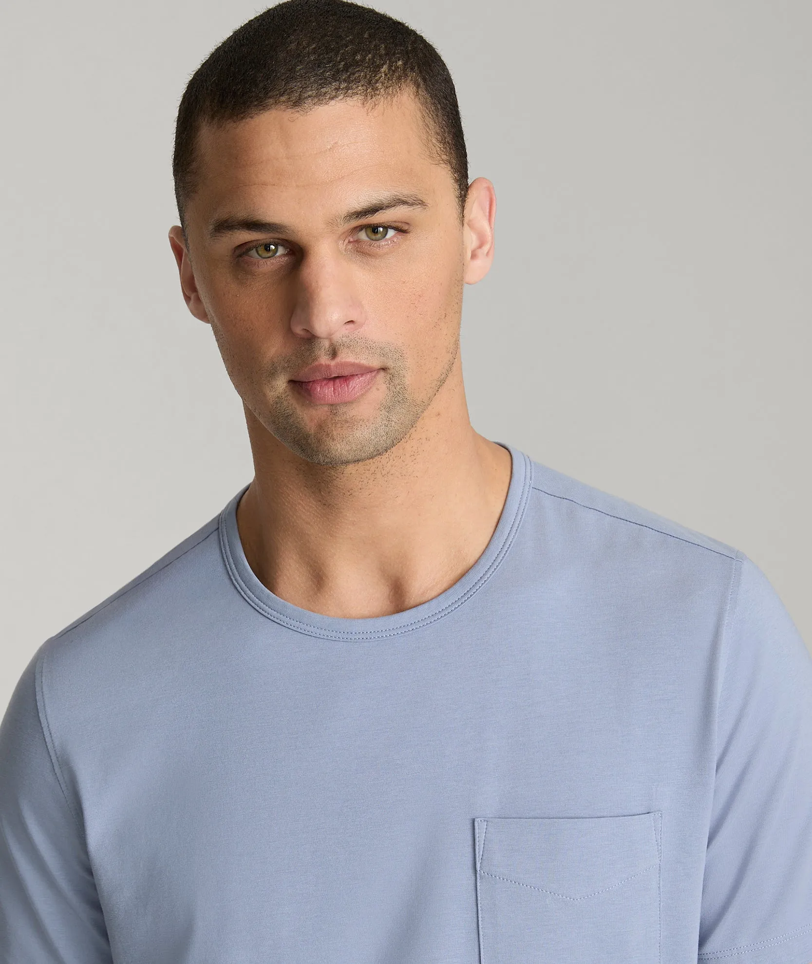 Easy-Going Style Soft Fabric EcoSoft? Pocket Tee