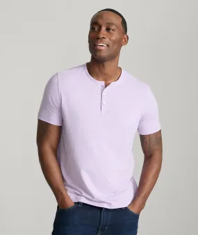 EcoSoft? Short-Sleeve Henley Comfy Pieces