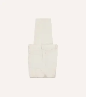 RecycledMaterial Ecru 12.7oz Selvedge Denim Painter Pants
