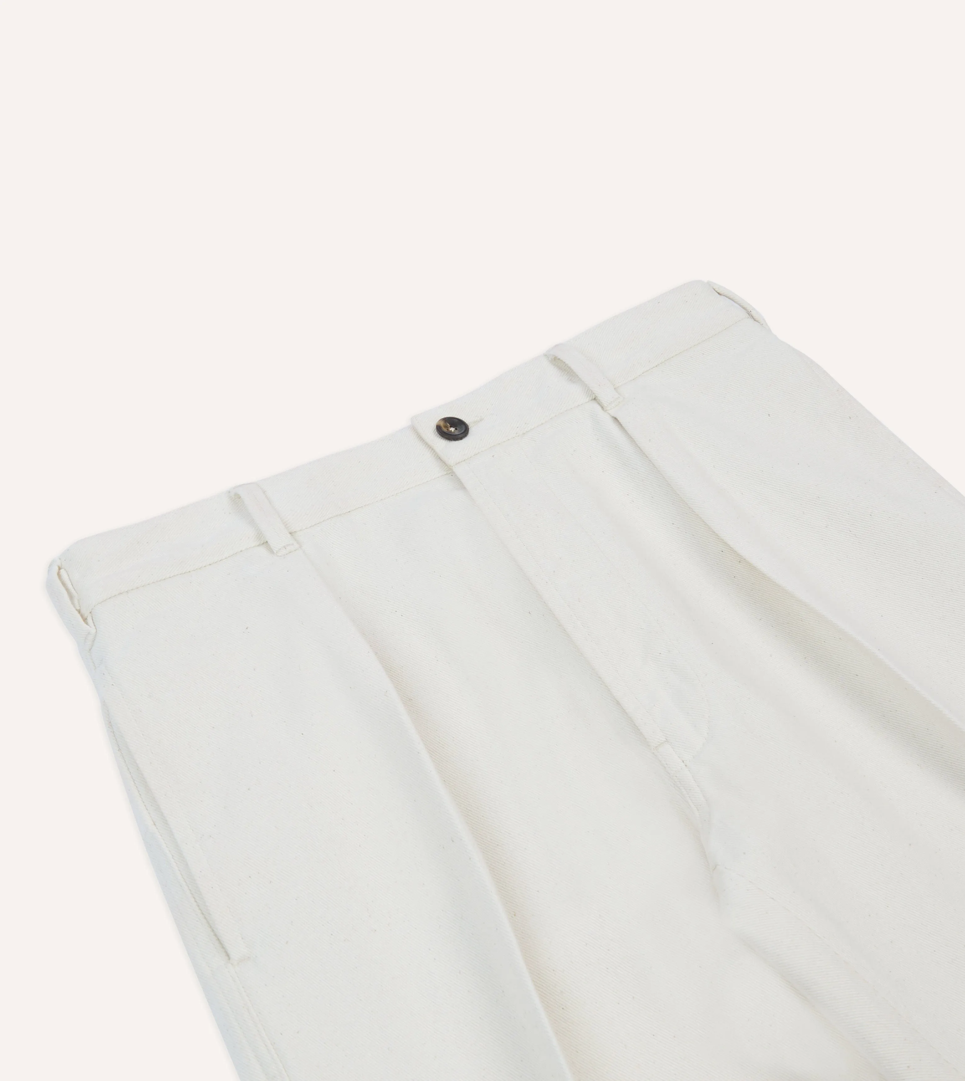 Ecru Denim Games Trousers Full Motion Ergonomic Cut