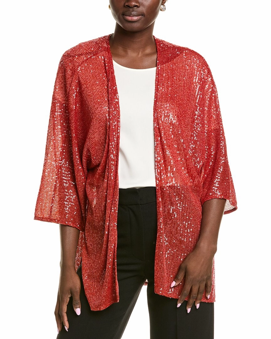 Anne Klein Kimono Cardigan Moisture Wicking Technology Stylish Knitwear