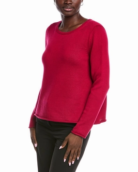 EILEEN FISHER Bateau Neck Sweater Layering Fashion