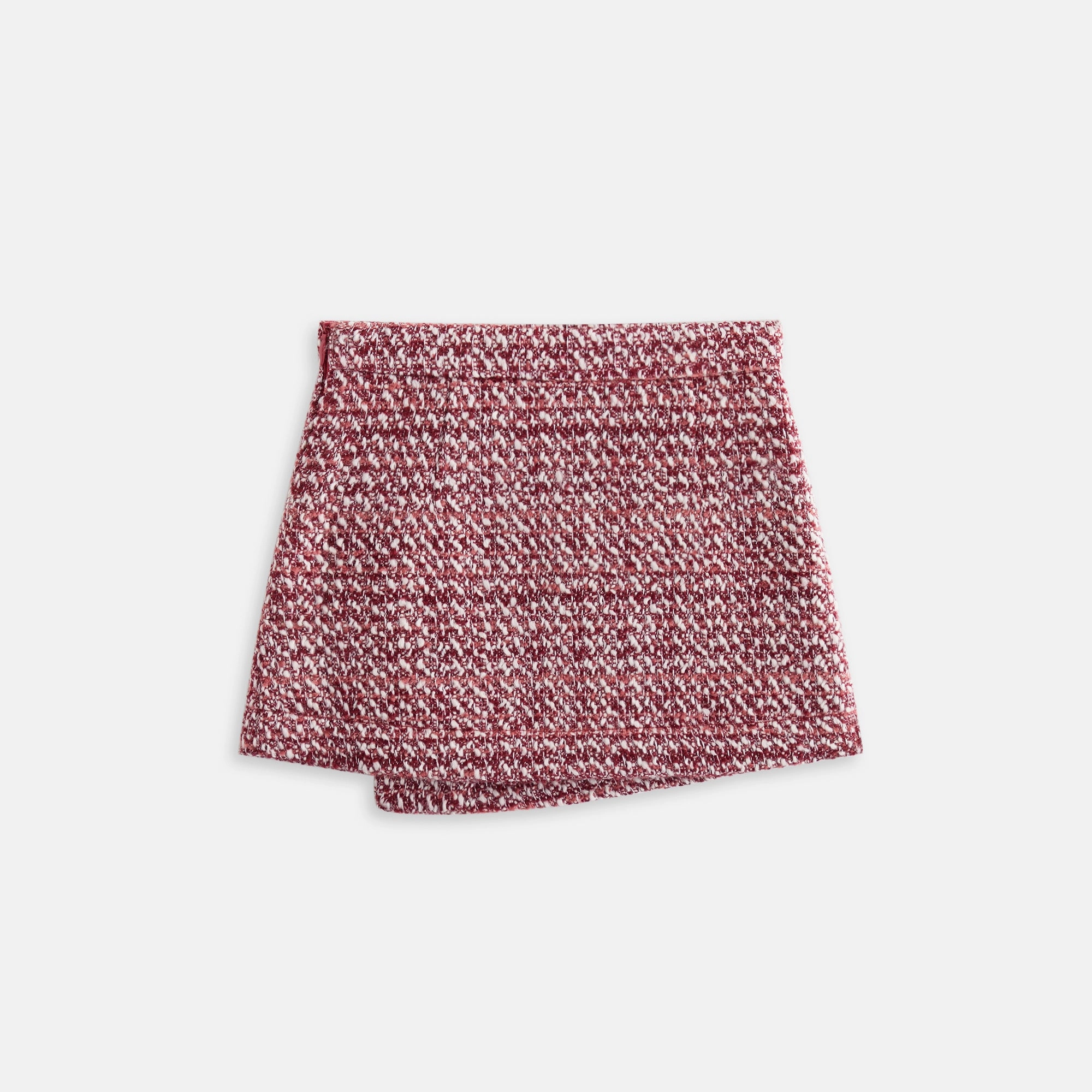 Double Layered Design Holiday Travel Kith Kids Tweed Phoebe Skirt - Allure