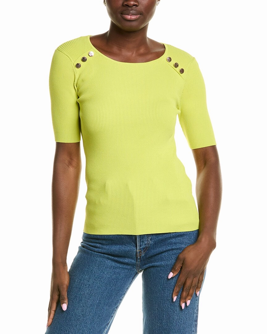 Elie Tahari Gemma Sweater Quick Dry Weave