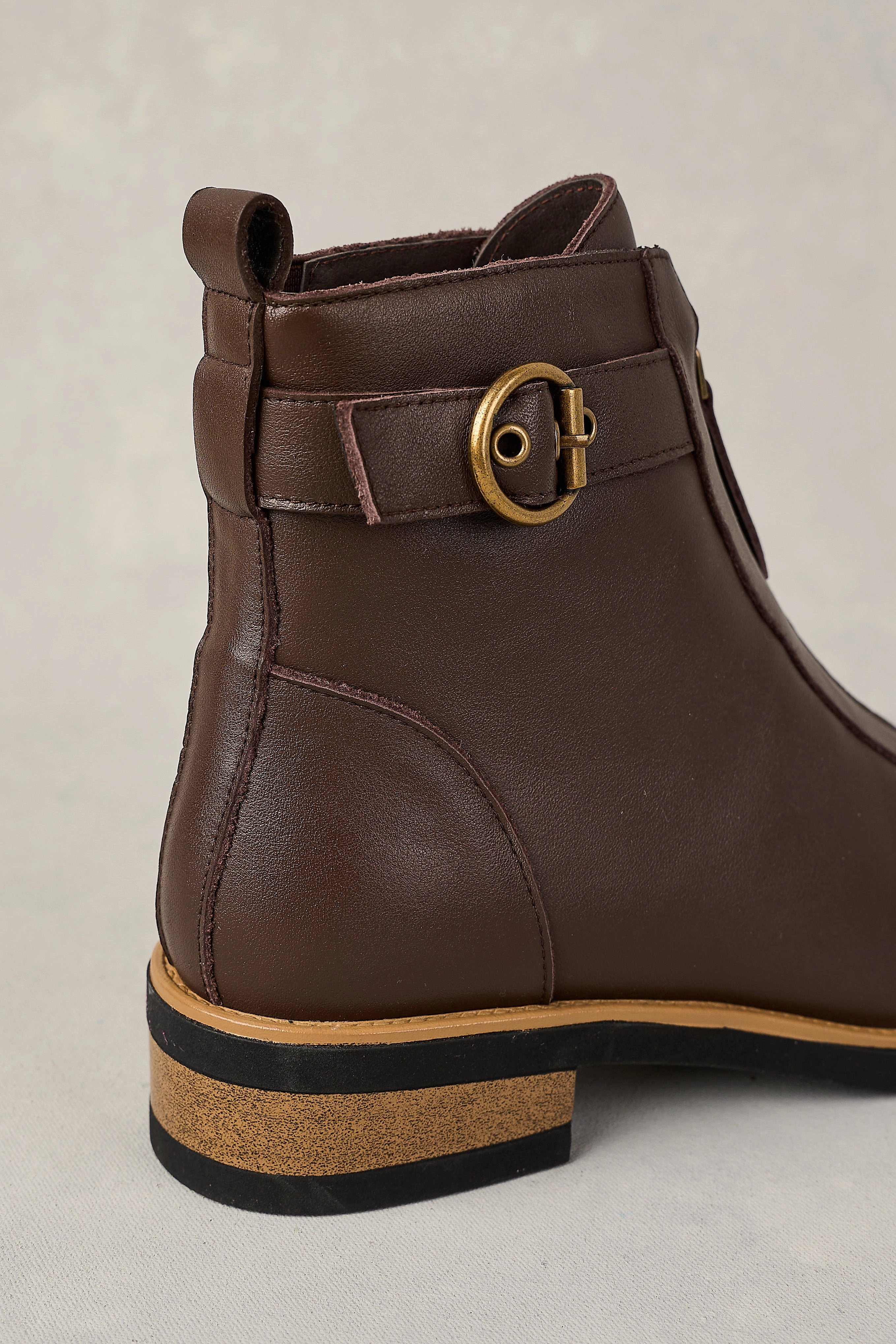 Ella Zip Front Boot - Chocolate All Activity Multi-Purpose