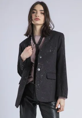 EMILY JACKET BLACK Multi Purpose Loops Non Restrictive Silhouette