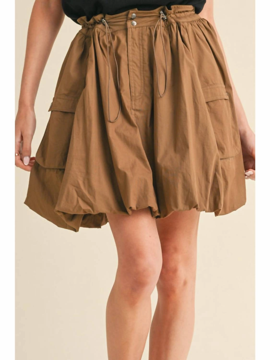 Enchanted Skirt In Brown High Street Chic Style Preview