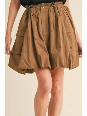 Enchanted Skirt In Brown High Street Chic Style Preview