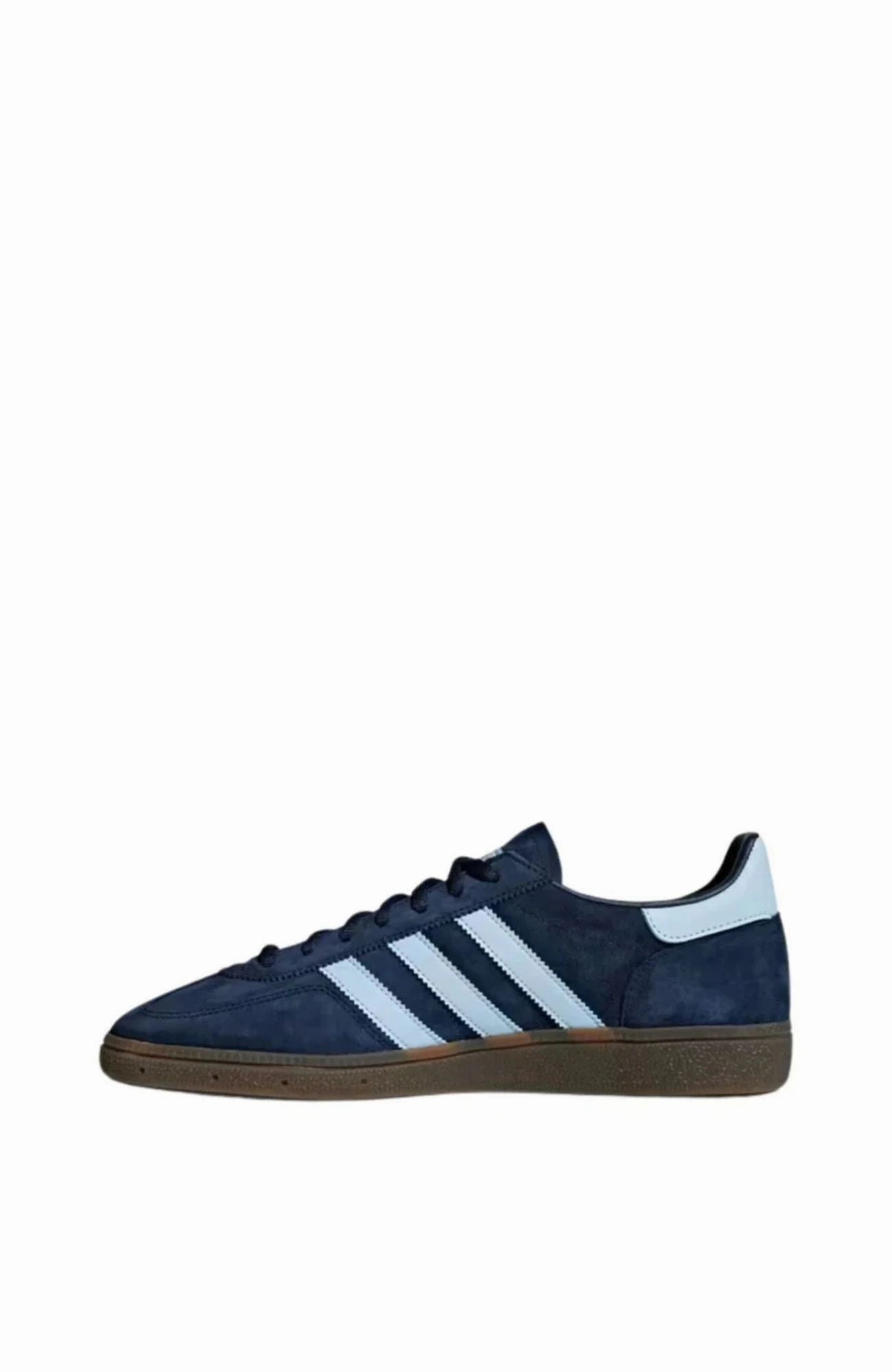 Handball Spezial Collegiate Navy Clear Sky Gum Streamlined silhouette
