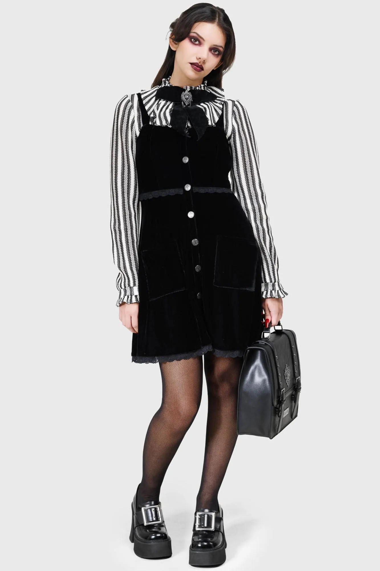 Front-Slit Relaxed and stylish Ephemorose Dress