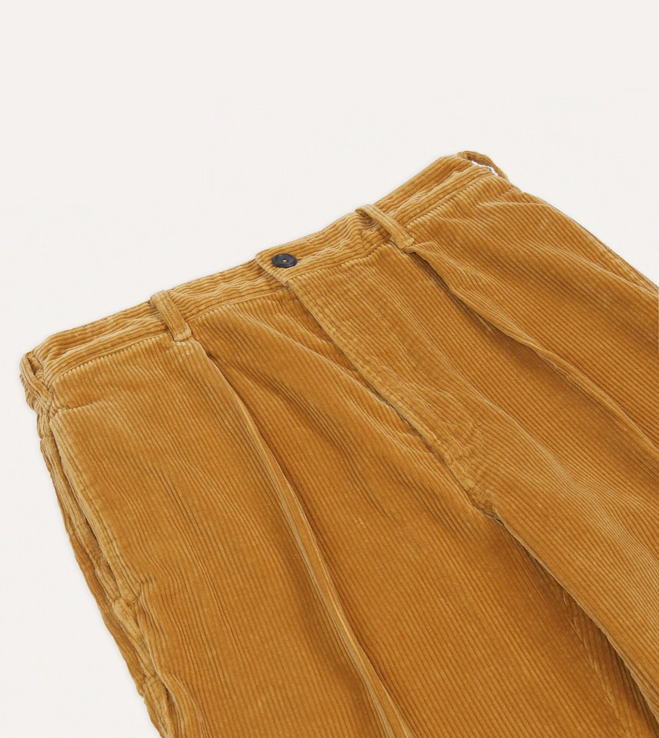 Corn Cotton Corduroy Games Trousers Minimal Waistband Seamless Waist Technology