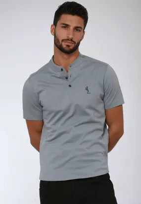 ESSENTIAL ORSON SLATE POLO SHIRT Thermal Regulating Layer