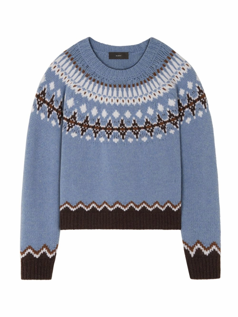 Alanui Women's Sweaters Clear blue Trendy Outfit