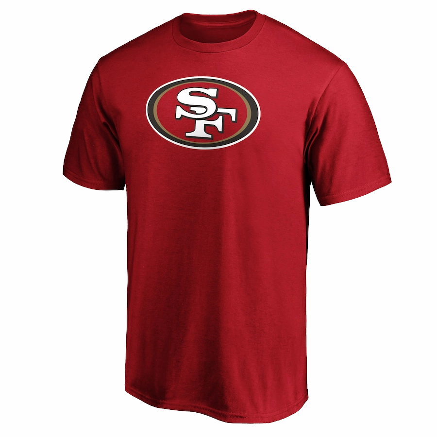 Relaxed Wear Men's 49ers Cotton Primary Logo Short Sleeve