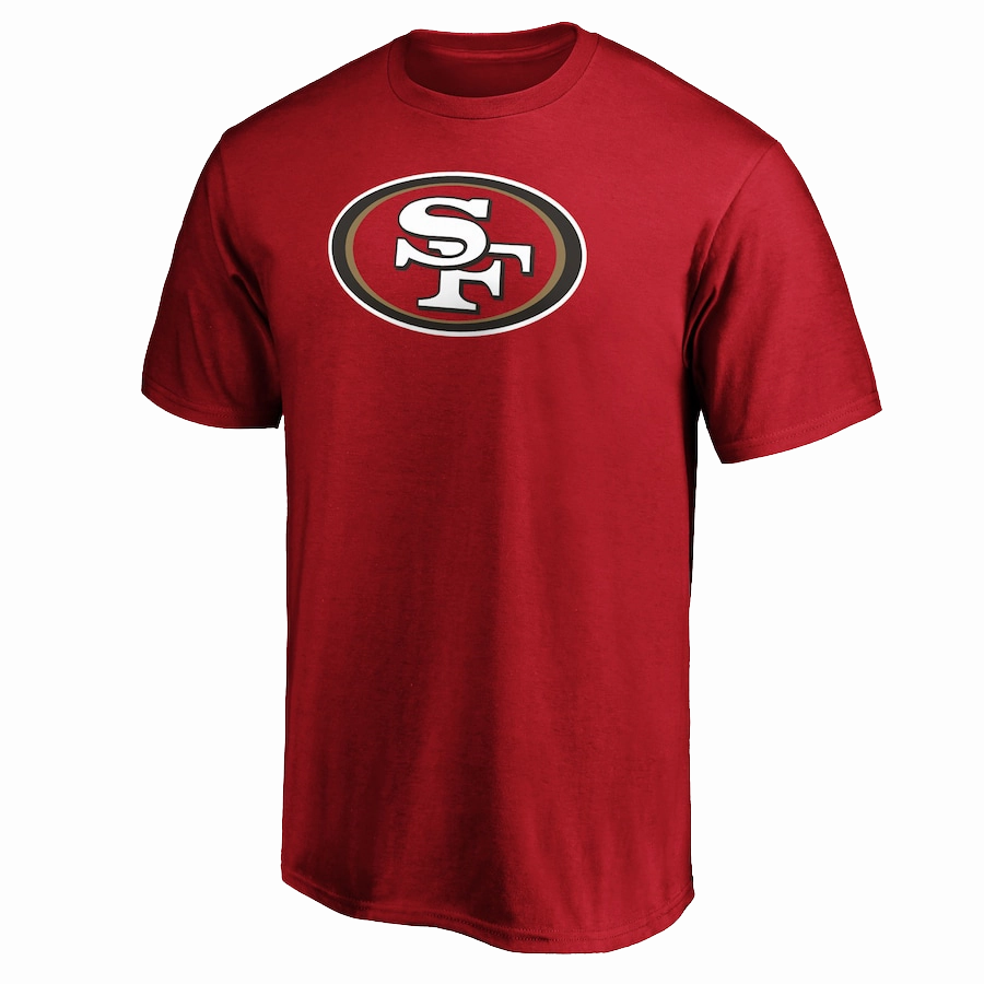 Relax Fit Men's 49ers Cotton Primary Logo Short Sleeve