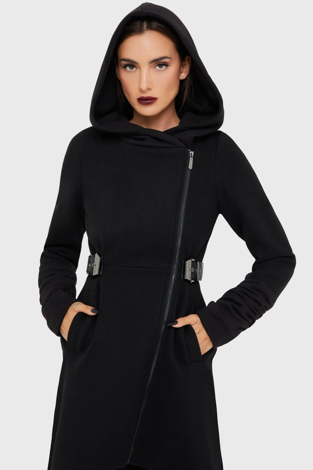 Eternal Coffin Coat Fleece Lined Interior