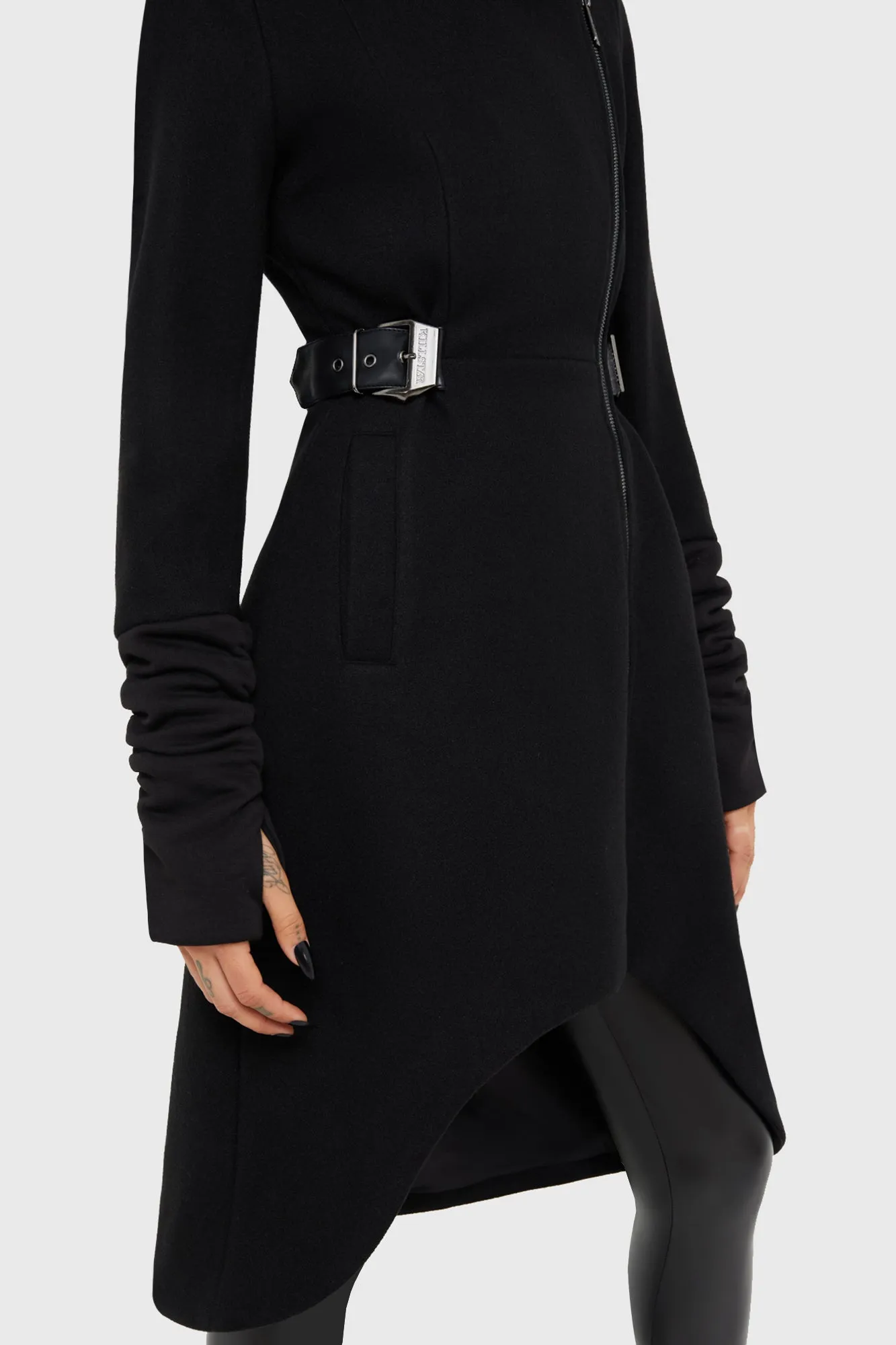 Eternal Coffin Coat Quick Pull Zipper Airflow Optimization