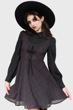 Warm Soft Subtle Charm Scriptorium Dress