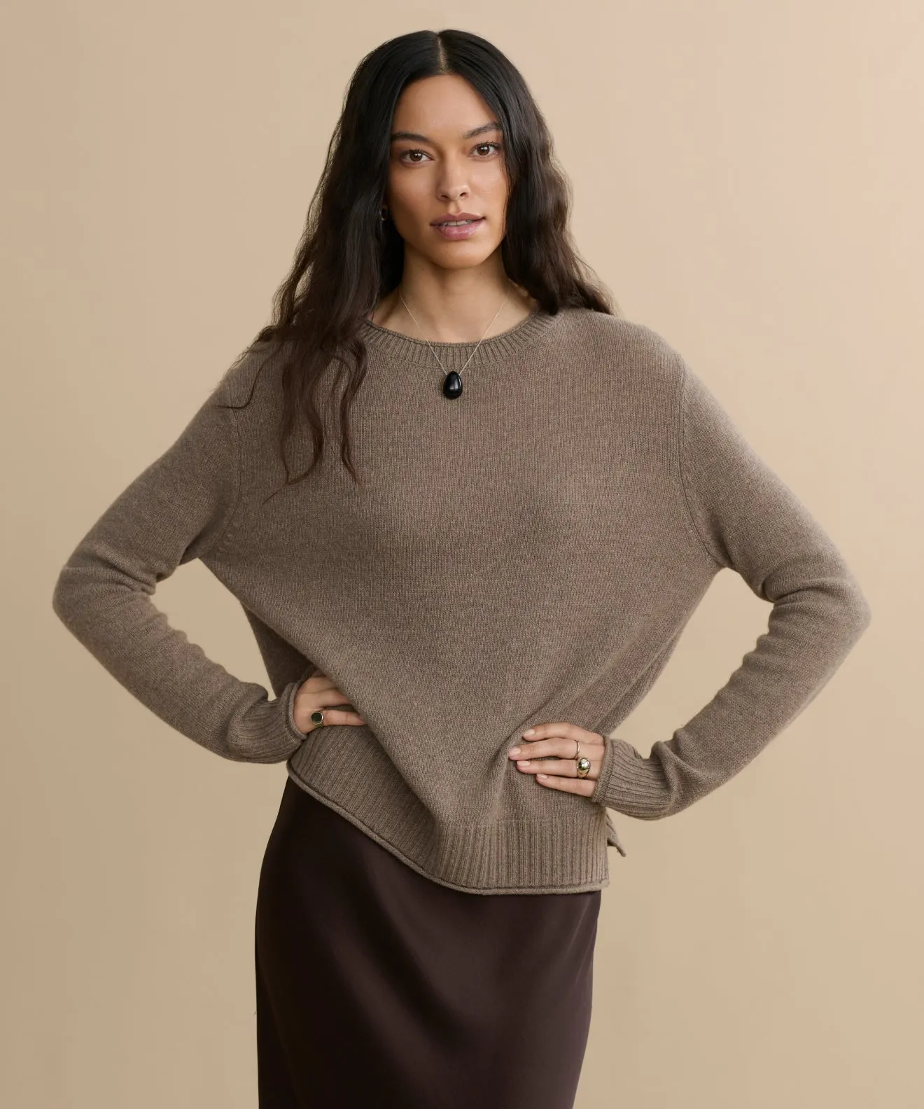 Everyday Sweater Circular Knit Technology Four Way Stretch Design