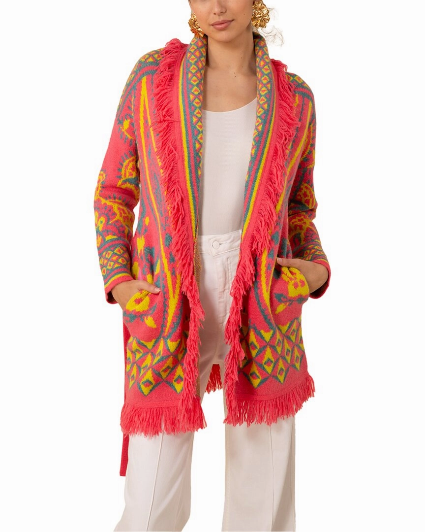 Hale Bob Alessandra Wool-Blend Cardigan Snuggle Style