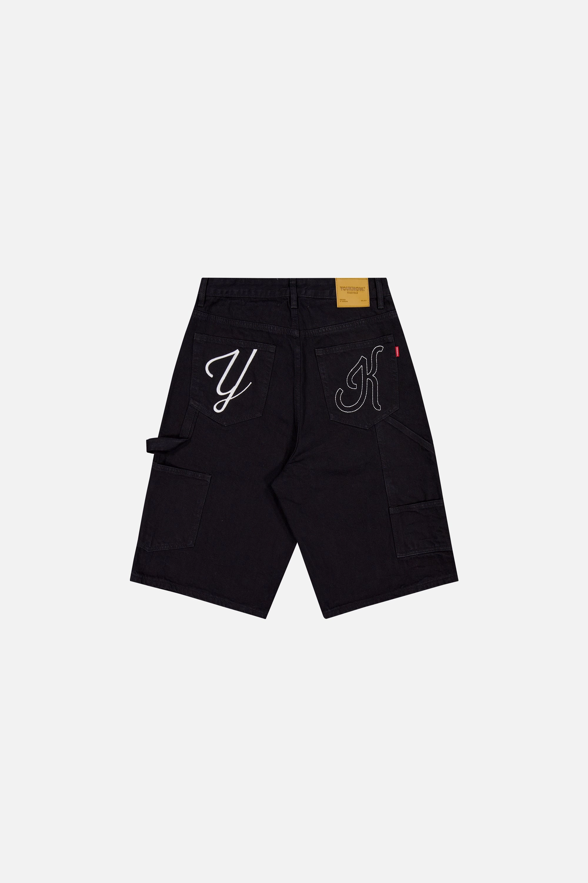 Denim Jorts | Black Water Repellent Finish