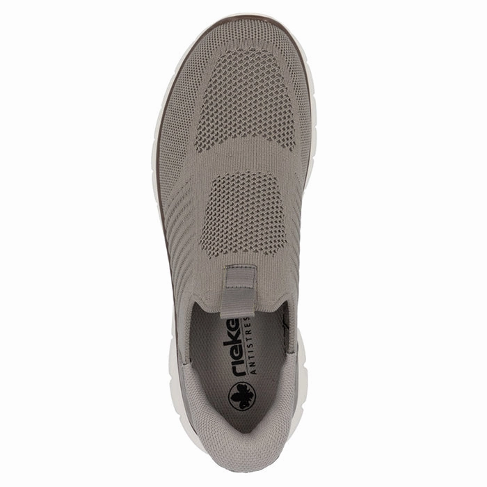 Mens Rieker Timothy 59 in Seal/Souris Flexible Build Cloud Step