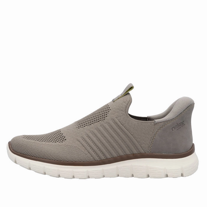 Mens Rieker Timothy 59 in Seal/Souris Dinner Step Core Comfort
