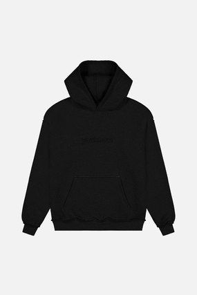 Exposed Seam Hoodie | Black Snow Wear Street Scene Style
