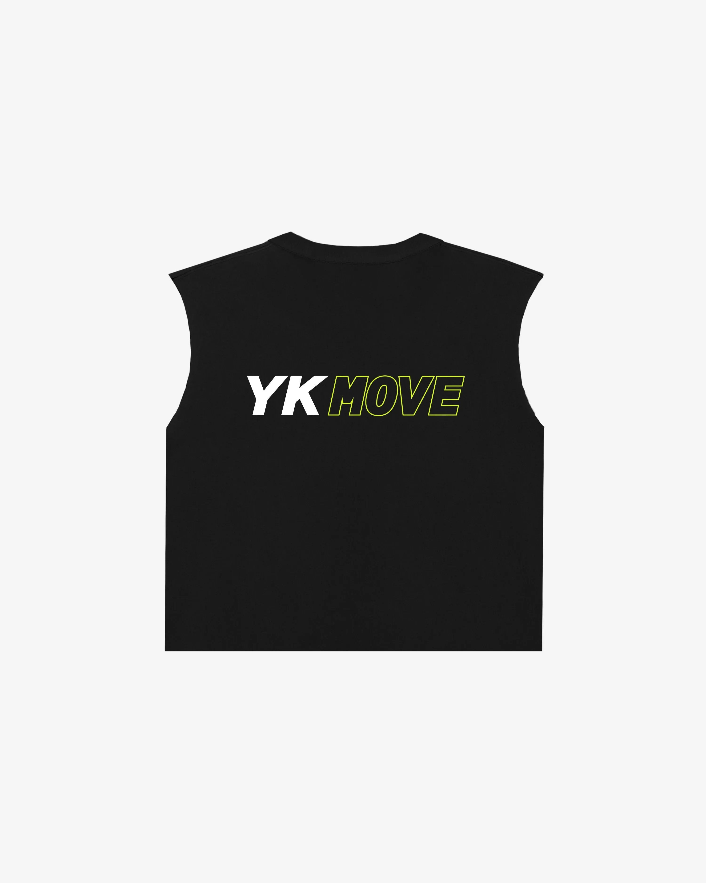 YK Move Champion Tank | Black Melbourne Reinforced Shoulders Cozy Wearable