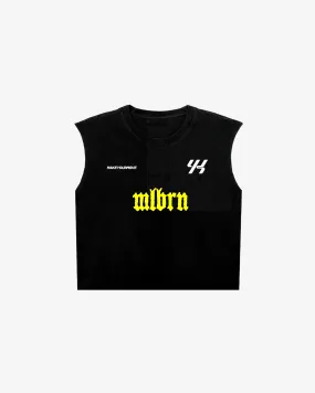 Regular Fit Stylish and Cozy YK Move Champion Tank | Black Melbourne