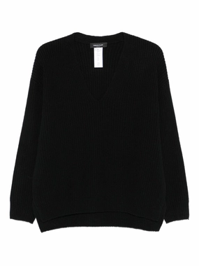 Fabiana Filippi Women's Sweaters Casual Style Bias Cut Hem Details