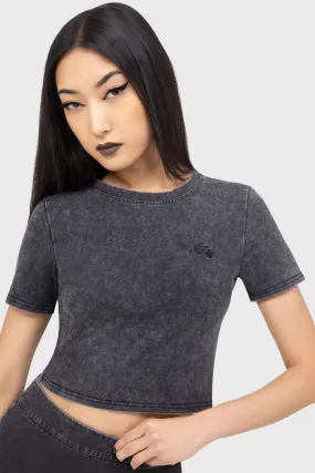 sequined details Endless Void Top