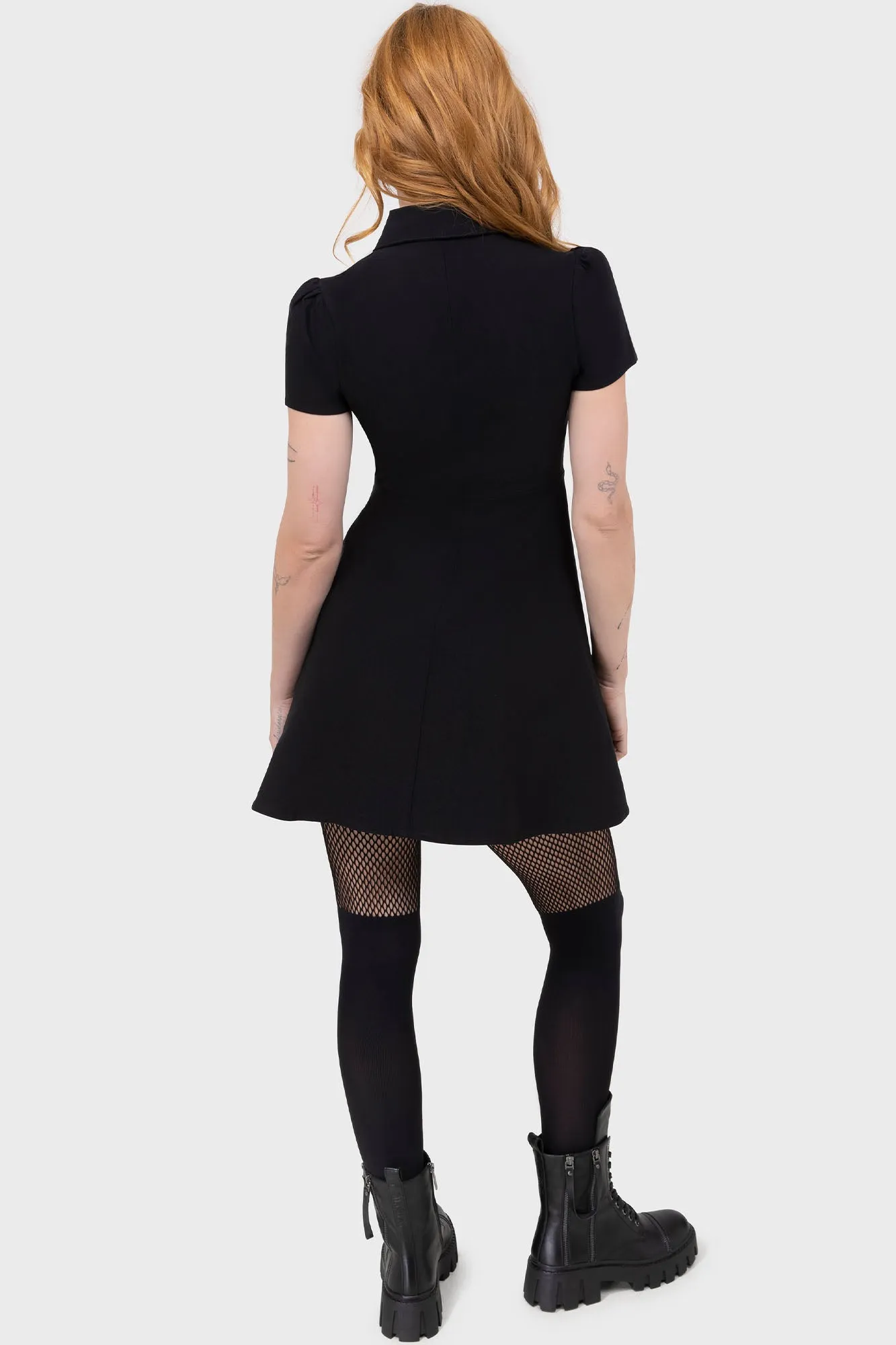 Charming Fit Jovana Collar & Ring Dress