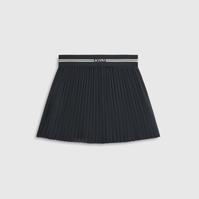 Year Round Style Calm Mood Kith Women Amaya II Pleated Skirt - Black
