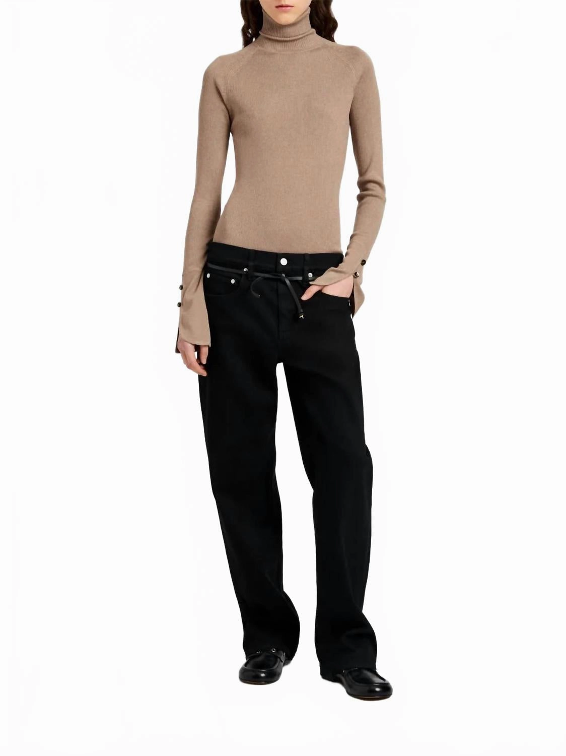 Comfort Knitwear Belle Top In Taupe